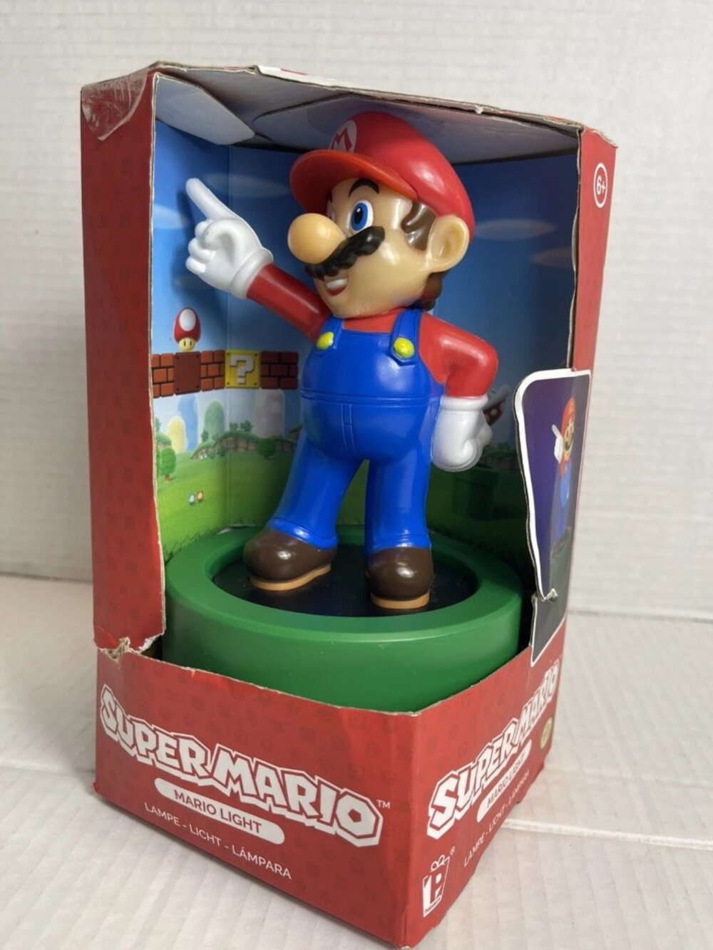 Super Mario Official Nintendo Paladone Night Light Lamp